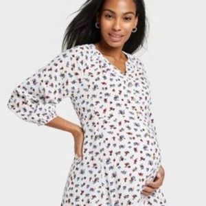 The nines by hatch floral maternity dress